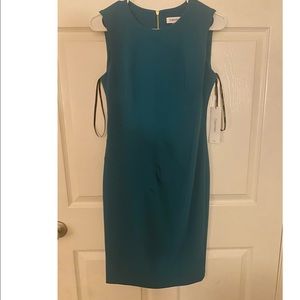 Teal Calvin Klein Dress